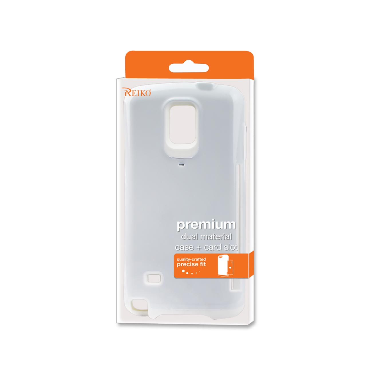 Samsung Galaxy Note 4 Candy Shield Case With Card Holder In White