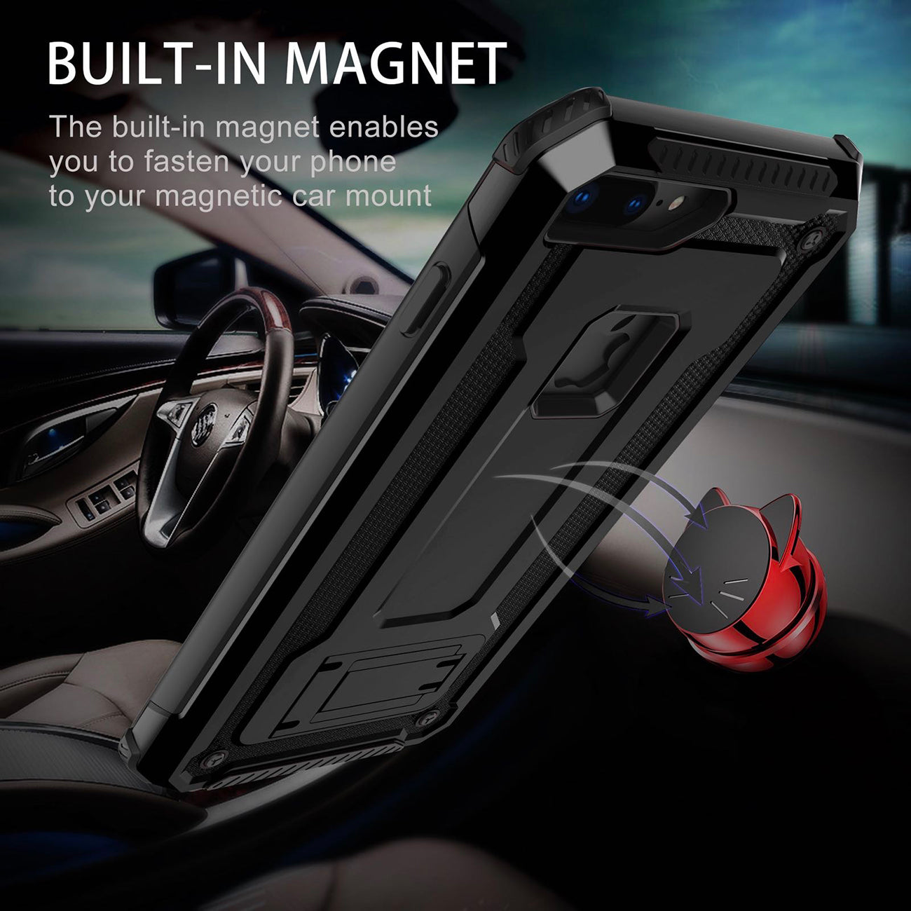 APPLE IPHONE XS MAX Case With Kickstand In Black