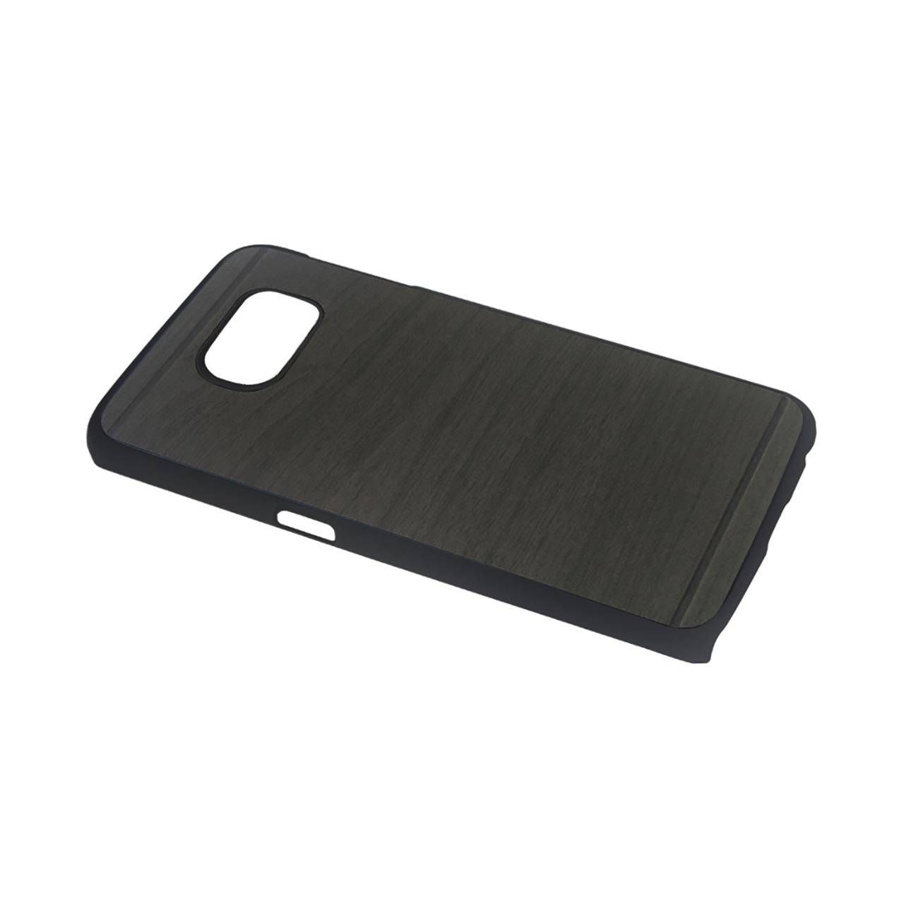 Case Wood Pattern Samsung Galaxy S6 Black Color