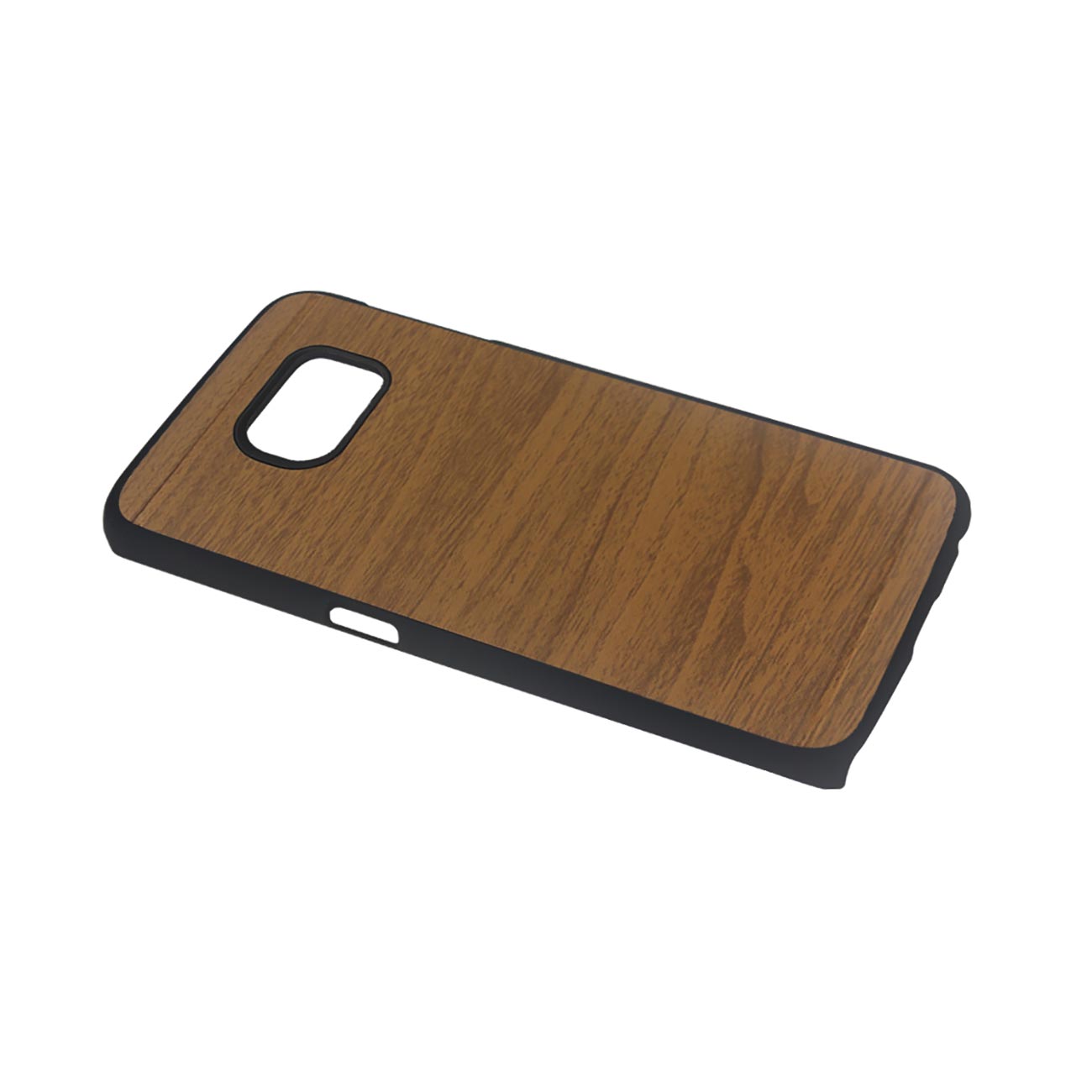 Case Wood Pattern Samsung Galaxy S6 Edge Brown Color