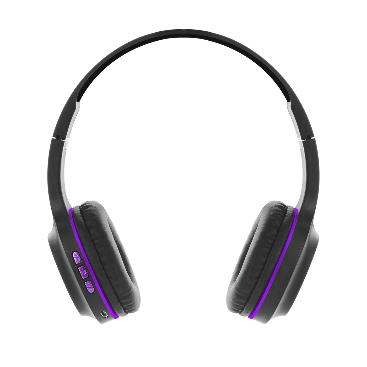 Headphone Bluetooth Wireless With Mic Industries BT105 Purple Color
