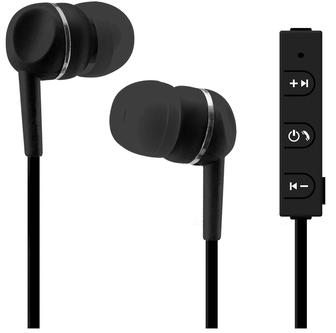 Earbuds Bluetooth Stereo Black Color