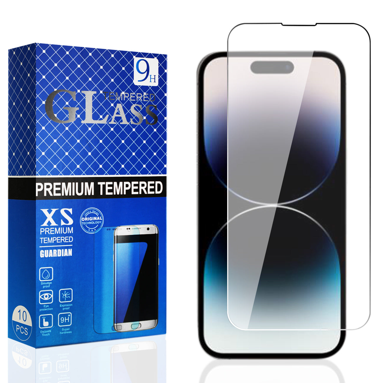 APPLE IPHONE14 PRO 0.33MM 2.5D Super Durable Glass (10PCS)