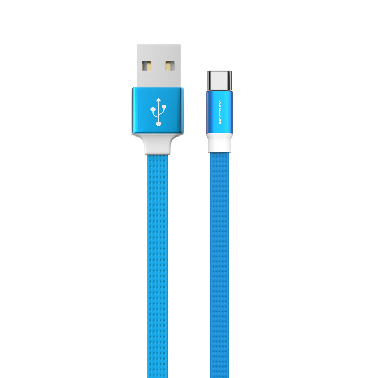 High Speed Type-C Steel Data Cable in Blue