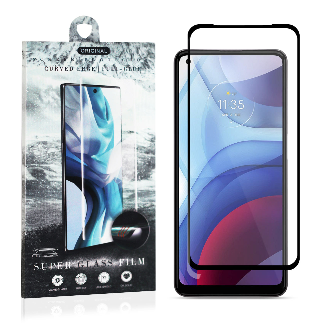 Screen Protector Full Coverage Scratch Resistant Moto G Power 2021