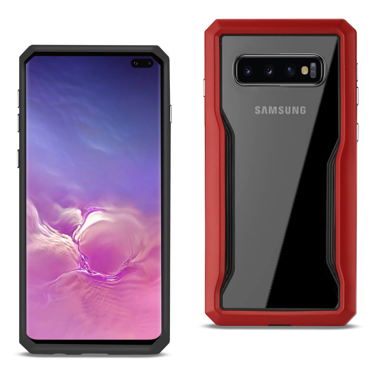 Cover Protective Samsung Galaxy S10 Plus Red Color