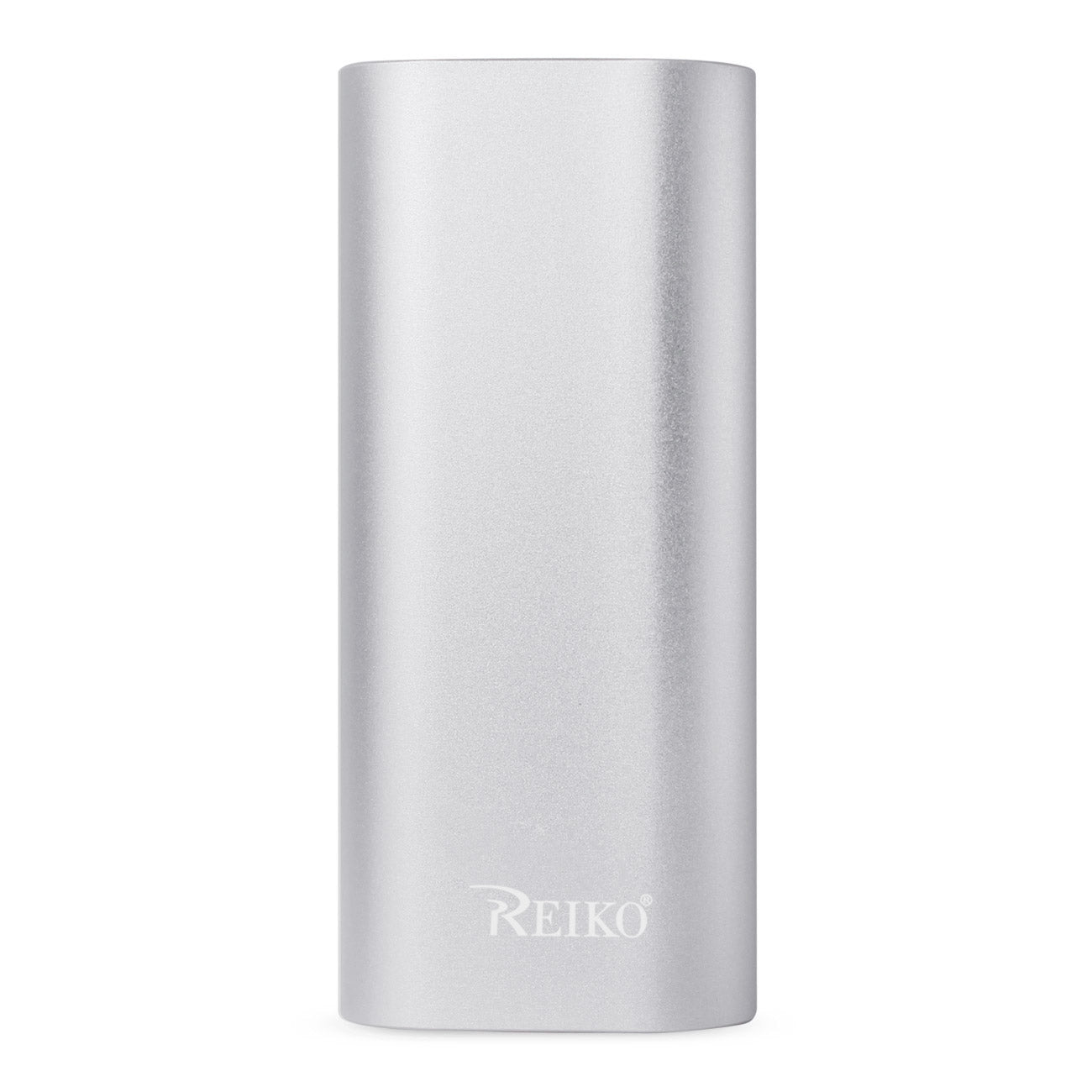 Power Bank Universal With Micro Cable 2A 5V 4800Mah Silver Color