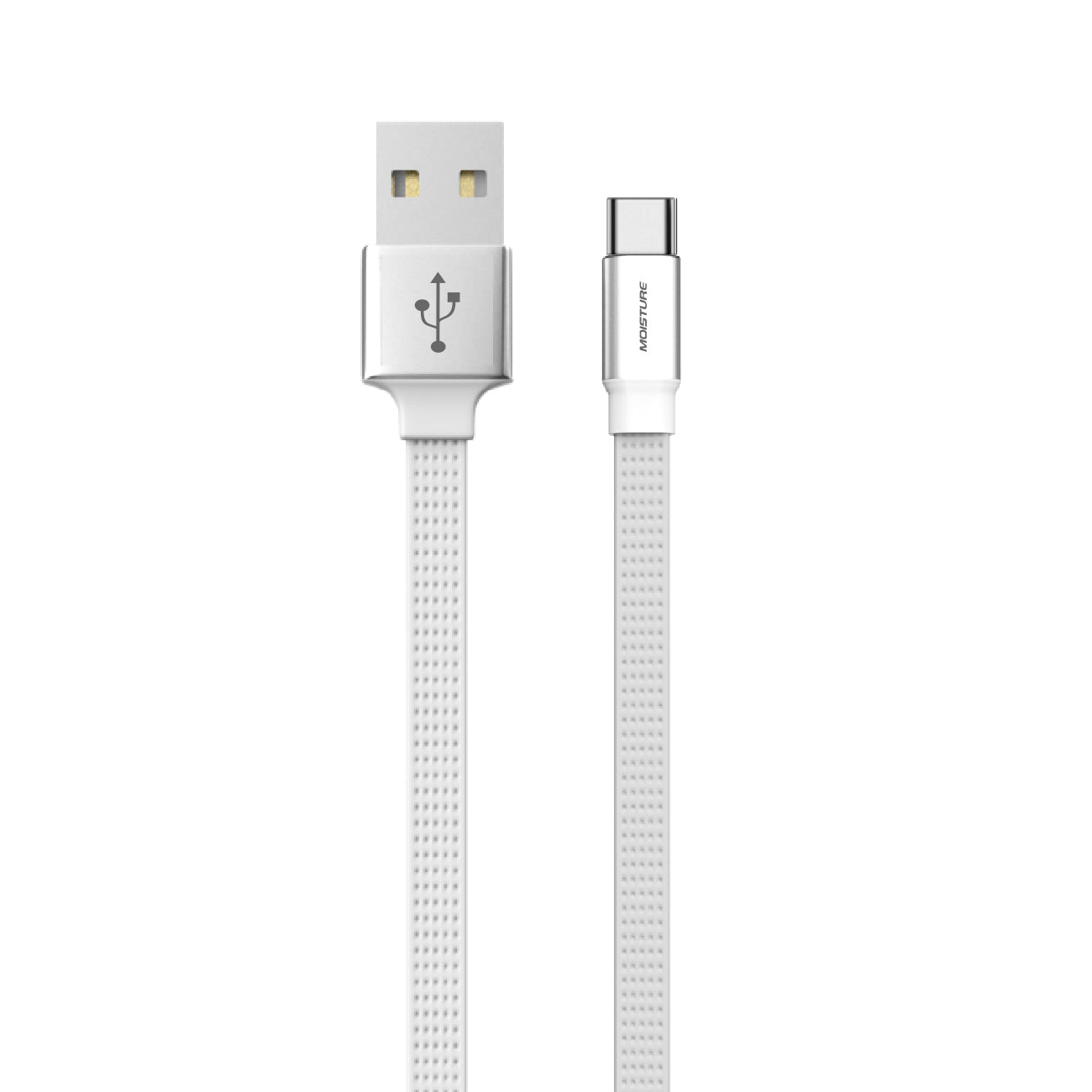 Data Cable Type-C Steel High Speed White Color