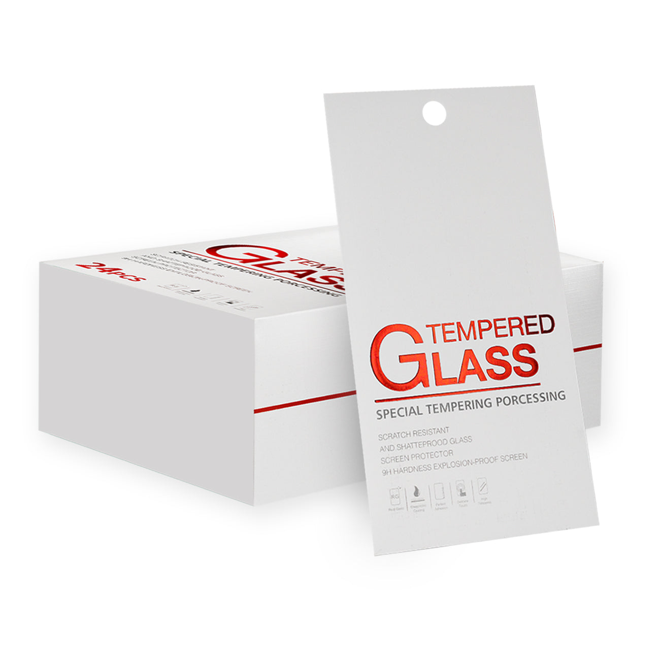 Glass Super Durable 2.5D iPhone 13 Mini 24Pcs
