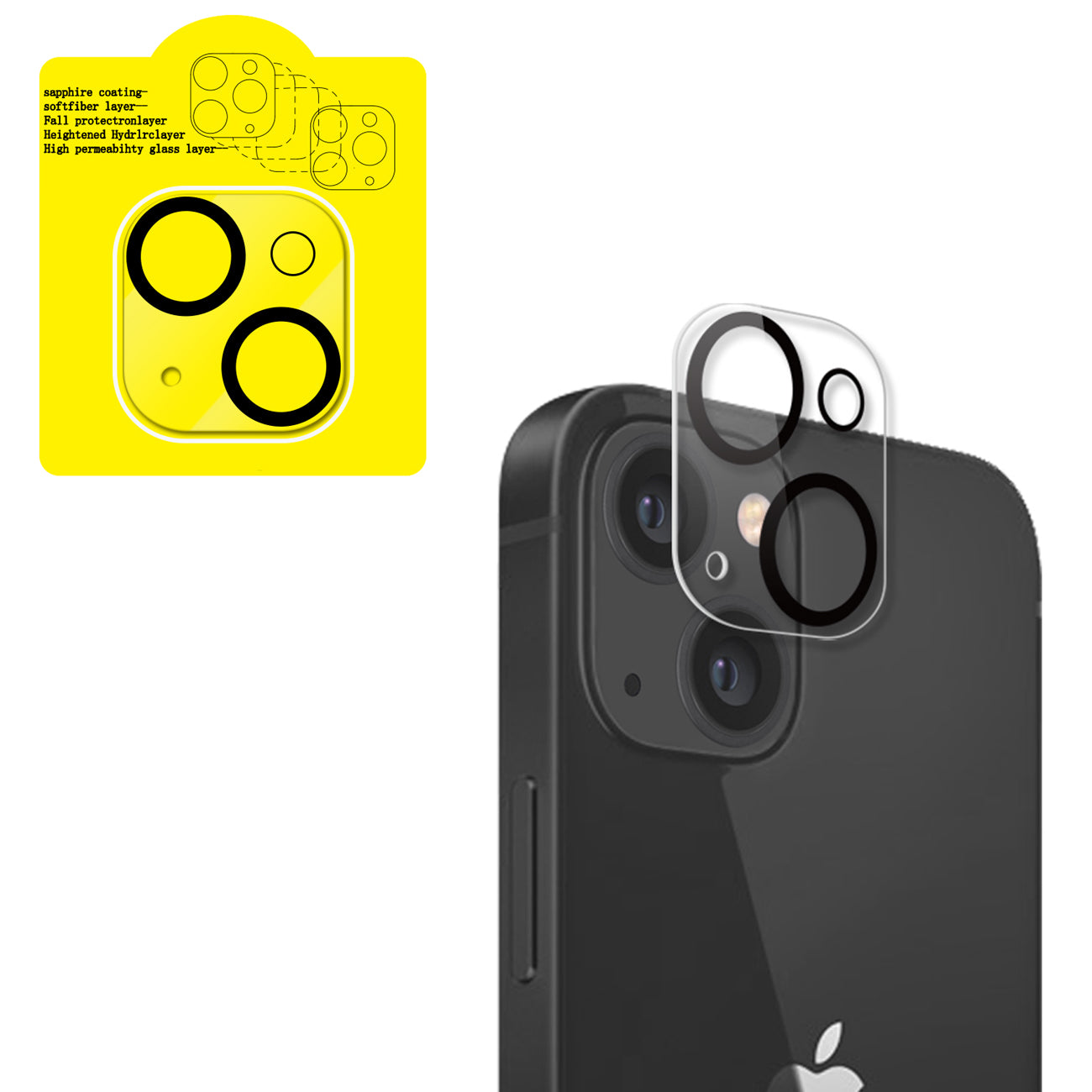 Camera Protector iPhone 13 Mini Clear