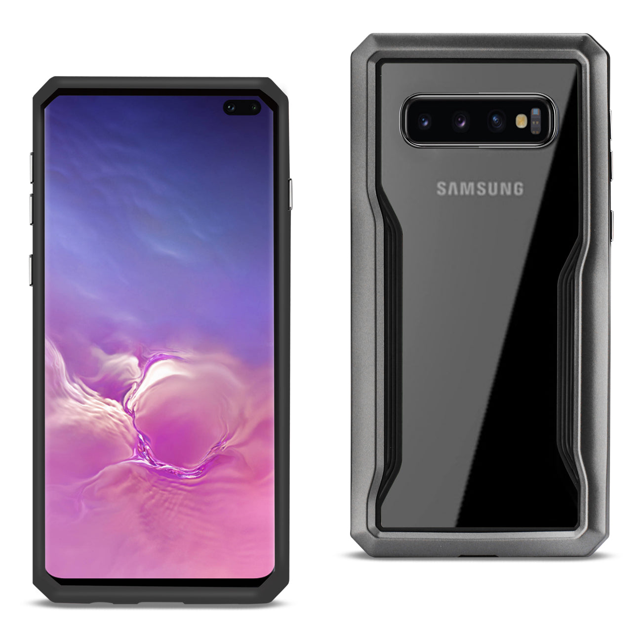 Cover Protective Samsung Galaxy S10 Plus Gray Color
