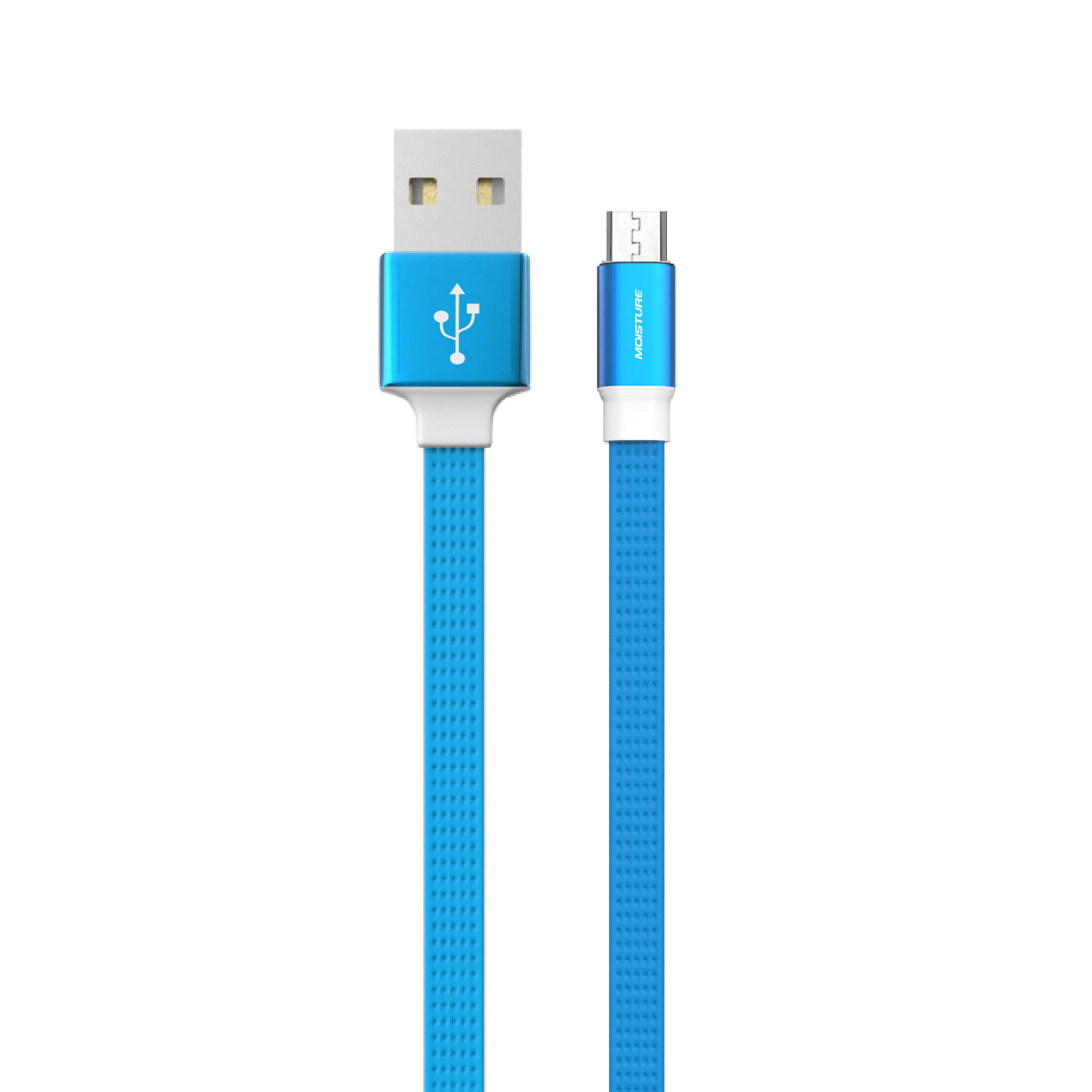 Data Cable Micro Steel High Speed Blue Color