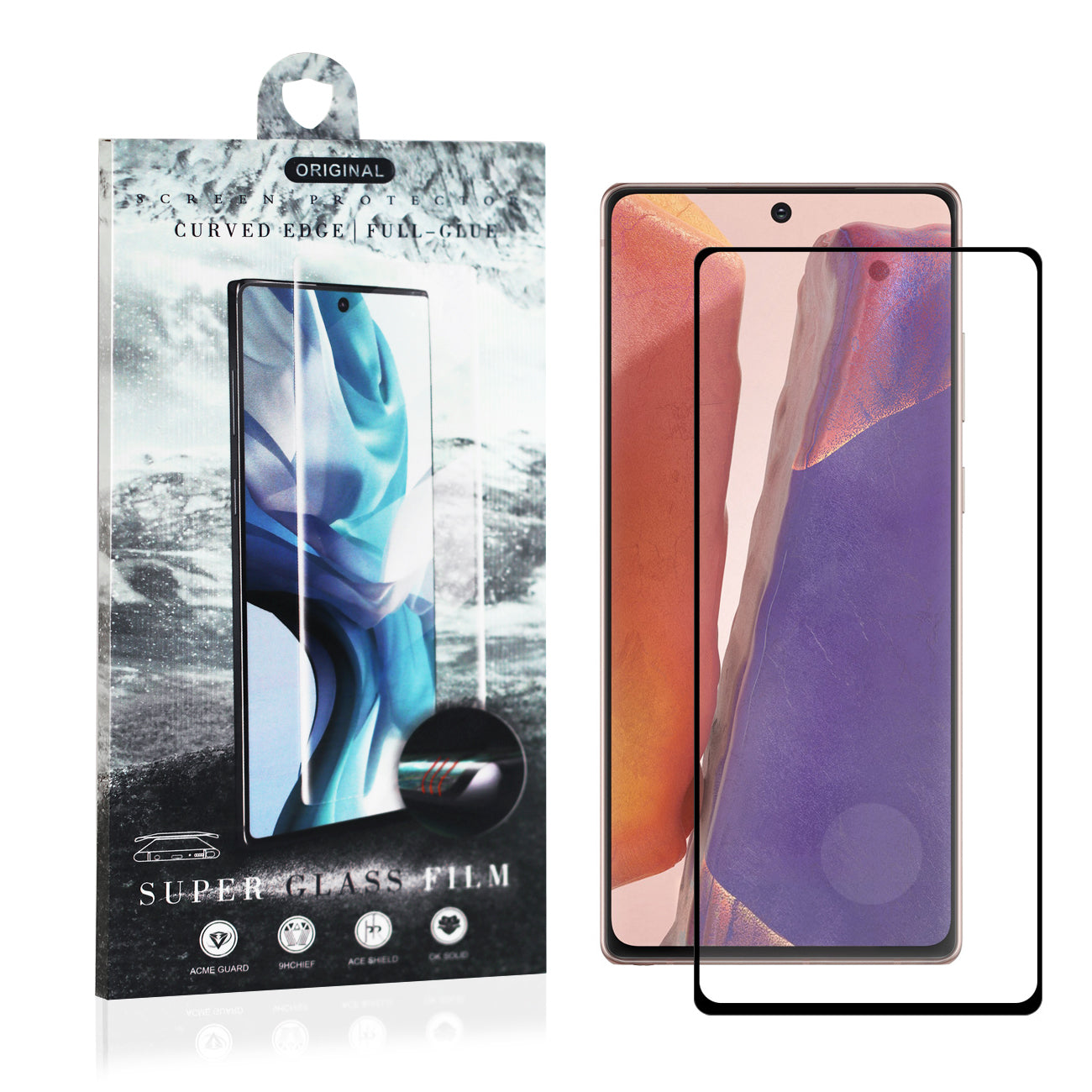 Glass Durable Super 3D Anti-Fingerprint Reiko Samsung Galaxy Note 20