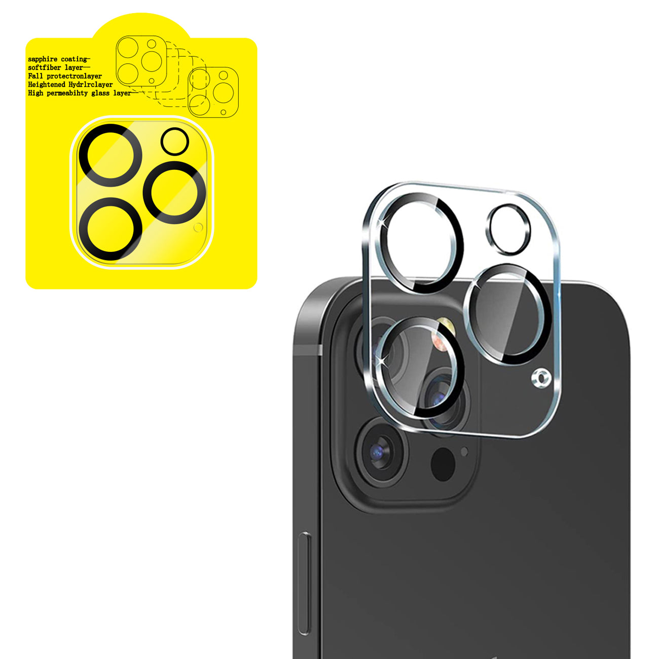 Camera Protector iPhone 13 Pro Clear.