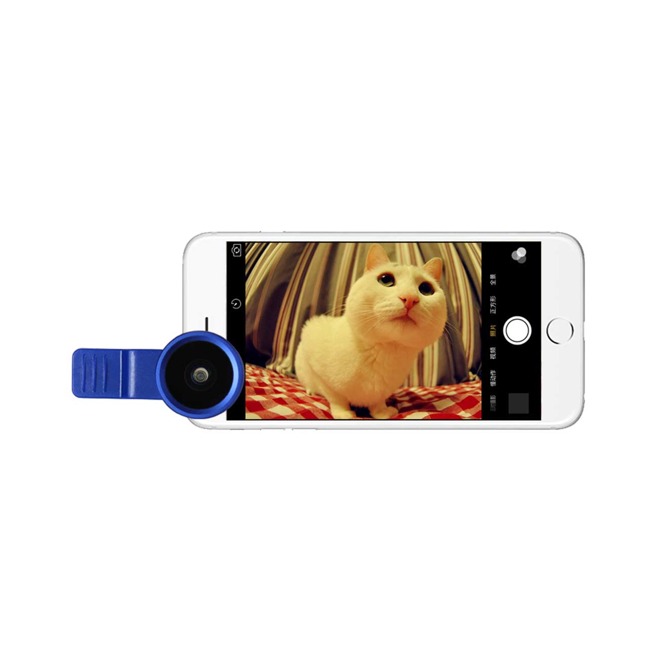 Professional HD Camera Lens kit Built In 15X Macro Lens Navy For iPhones and Smartphones