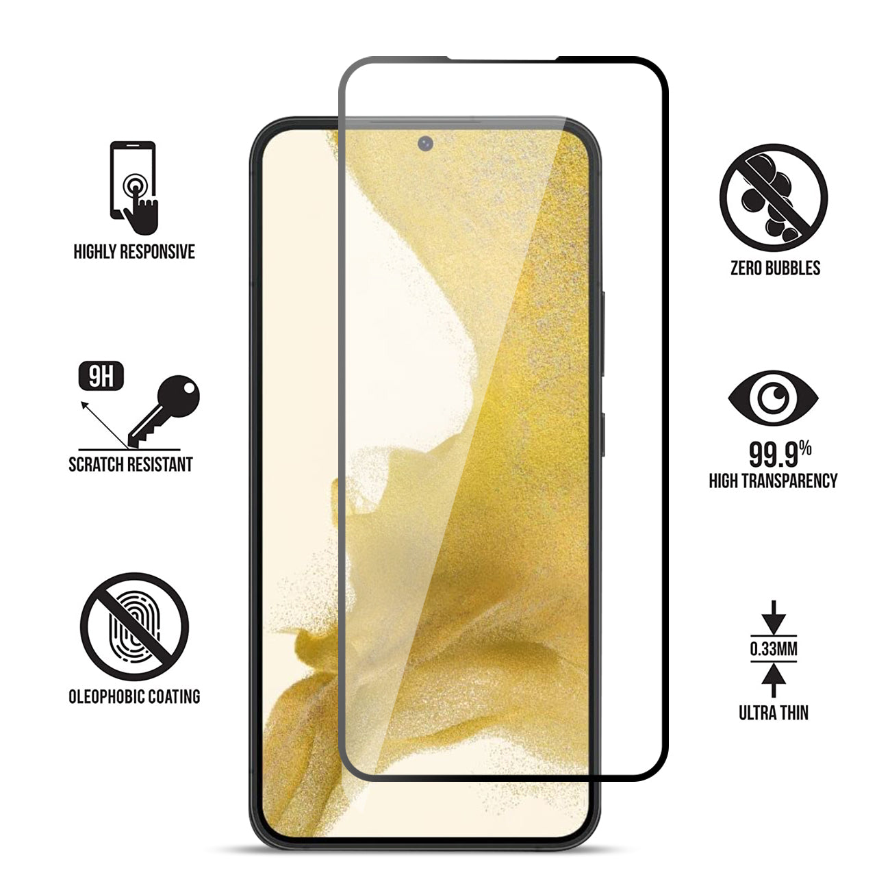 Screen Protector Scratch Resistant Samsung Galaxy 5G