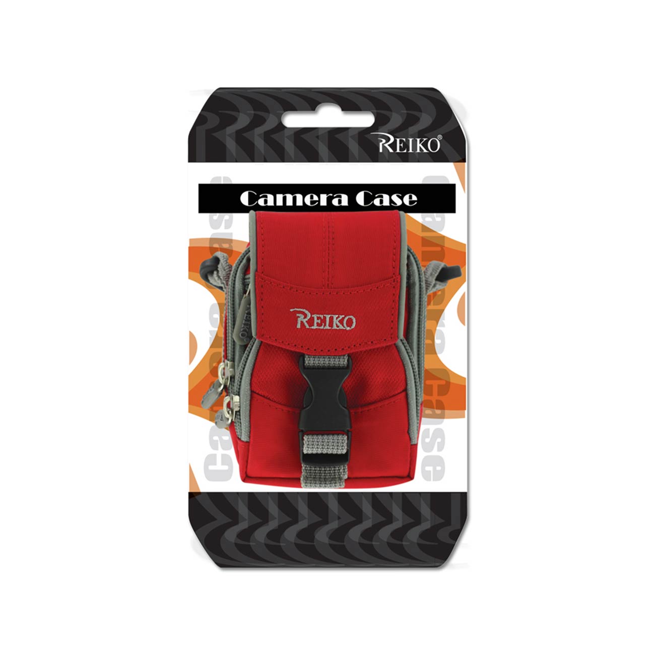 Case Camera Carrying Small Size 3.5X2.71X0.95 Inches Red Color