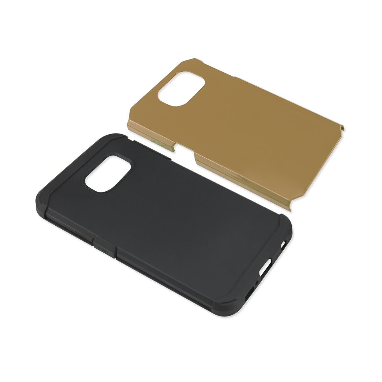 Samsung Galaxy S6 Slim Armor Hybrid Tough Case In Gold