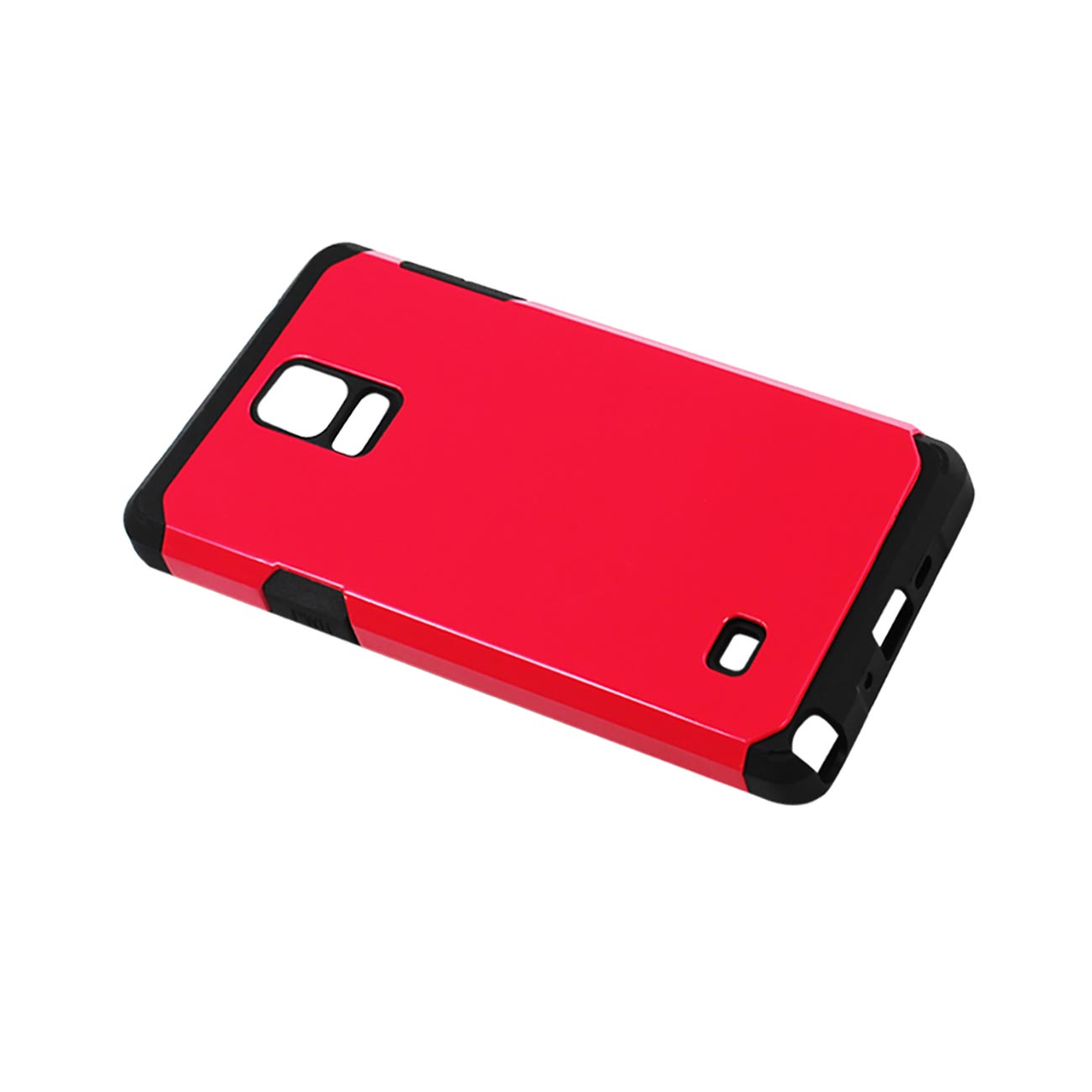 SAMSUNG GALAXY NOTE 4 SLIM ARMOR HYBRID TOUGH CASE IN HOT PINK