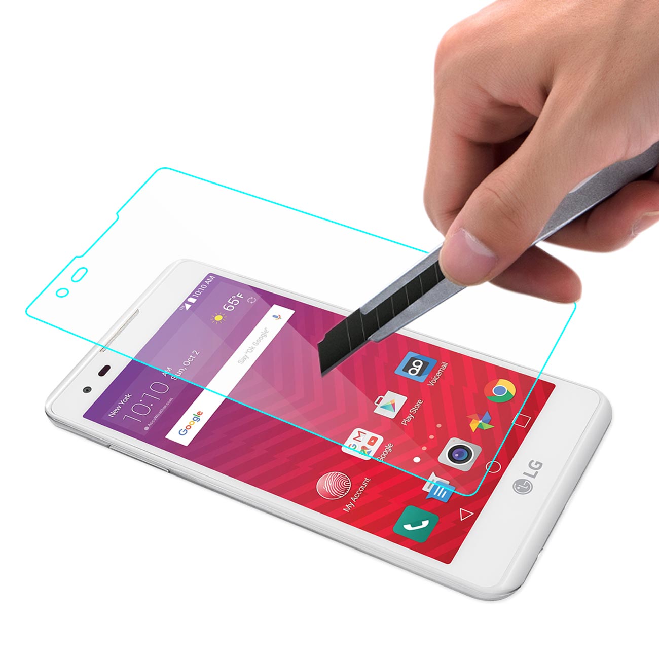 Glass Screen Protector Tempered LG X Style/ Tribute HD Clear