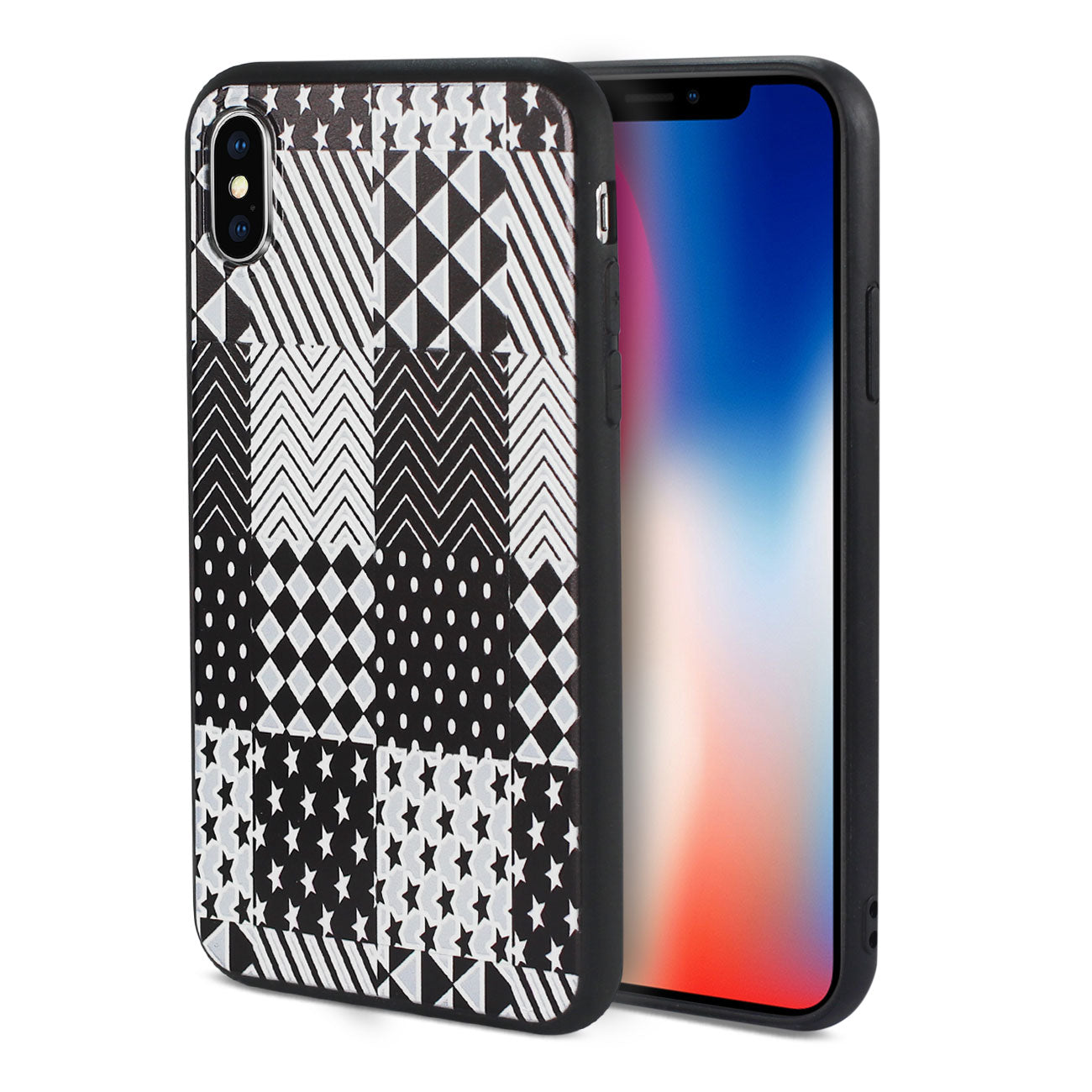 iPhone X/iPhone XS DESIGN TPU CASE WITH VERSATILE SHAPE PATTERNS