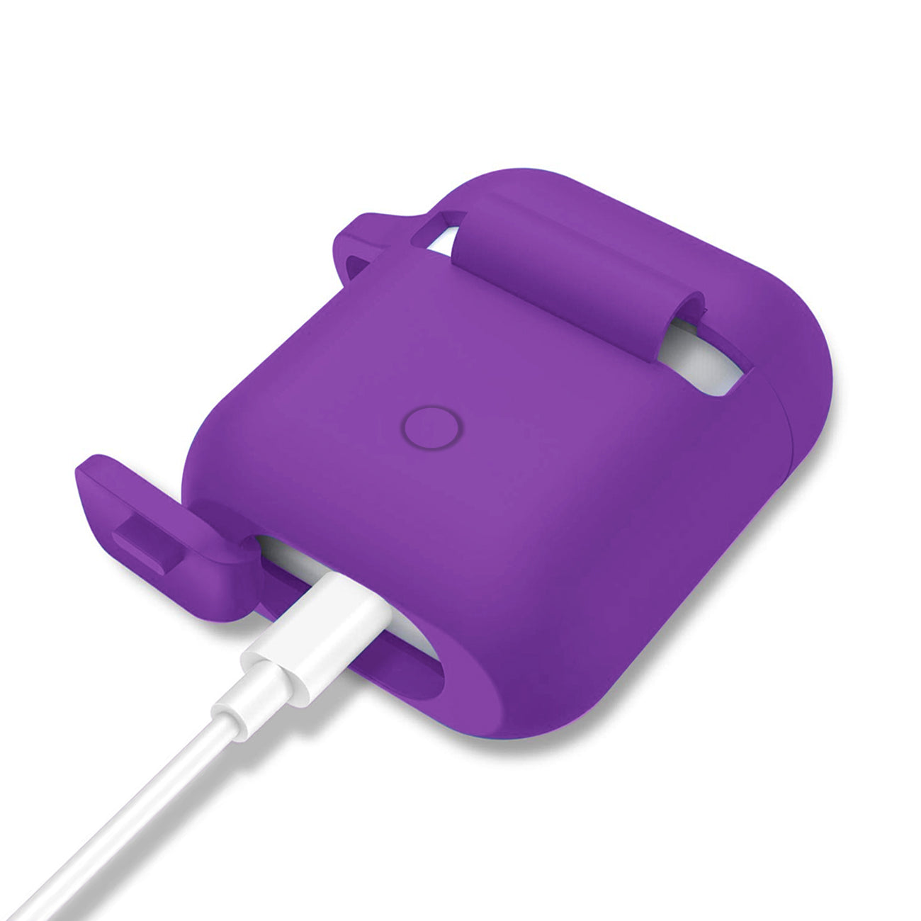 Silicone Case for Airpods in Purple
