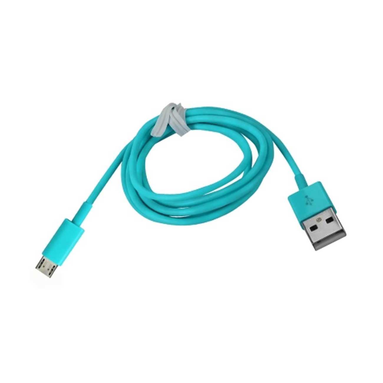 Travel Adapter Charger Micro USB With Cable Portable Reiko 1A Blue Color