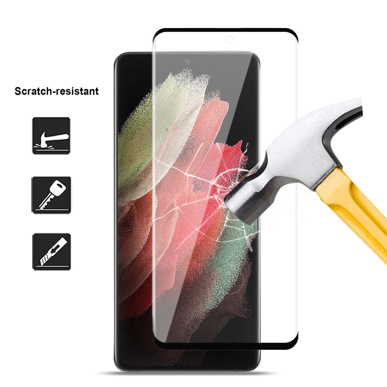 Screen Protector Scratch Resistant Samsung S21U
