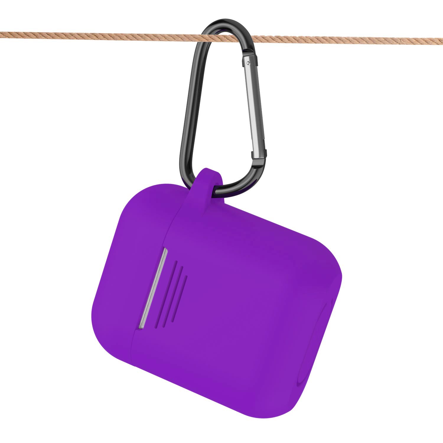 Silicone Case for Airpods in Purple