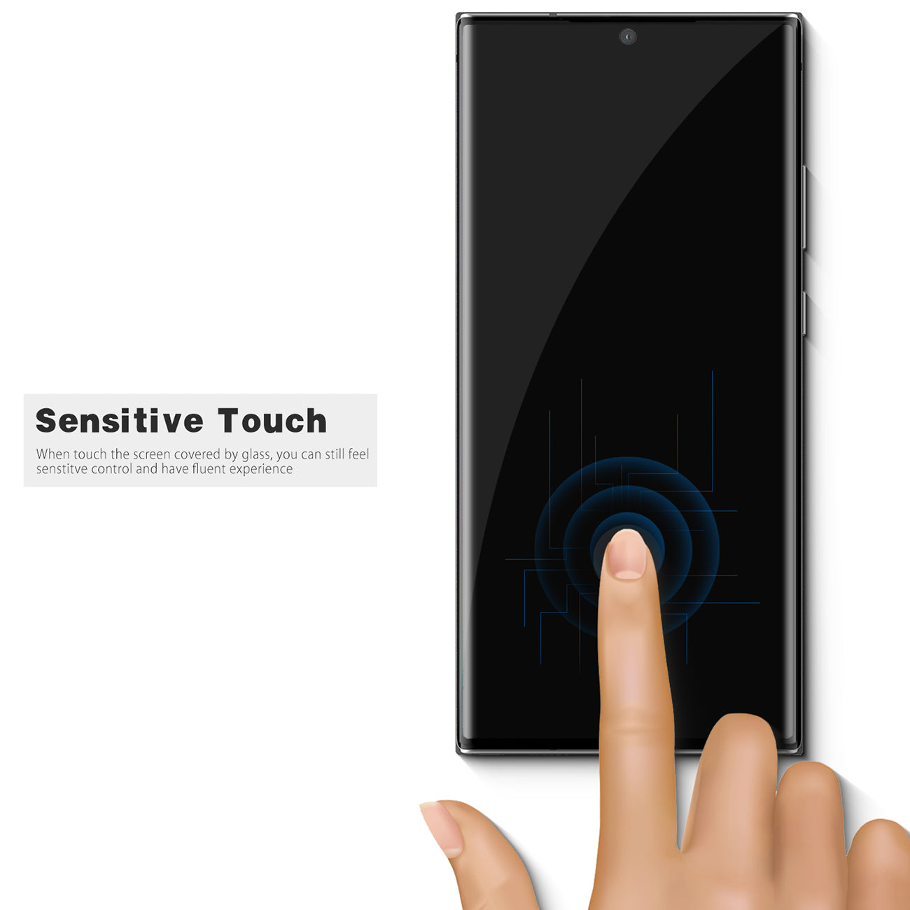 Glass Durable Super 3D Anti-Fingerprint Reiko Samsung Galaxy Note 20