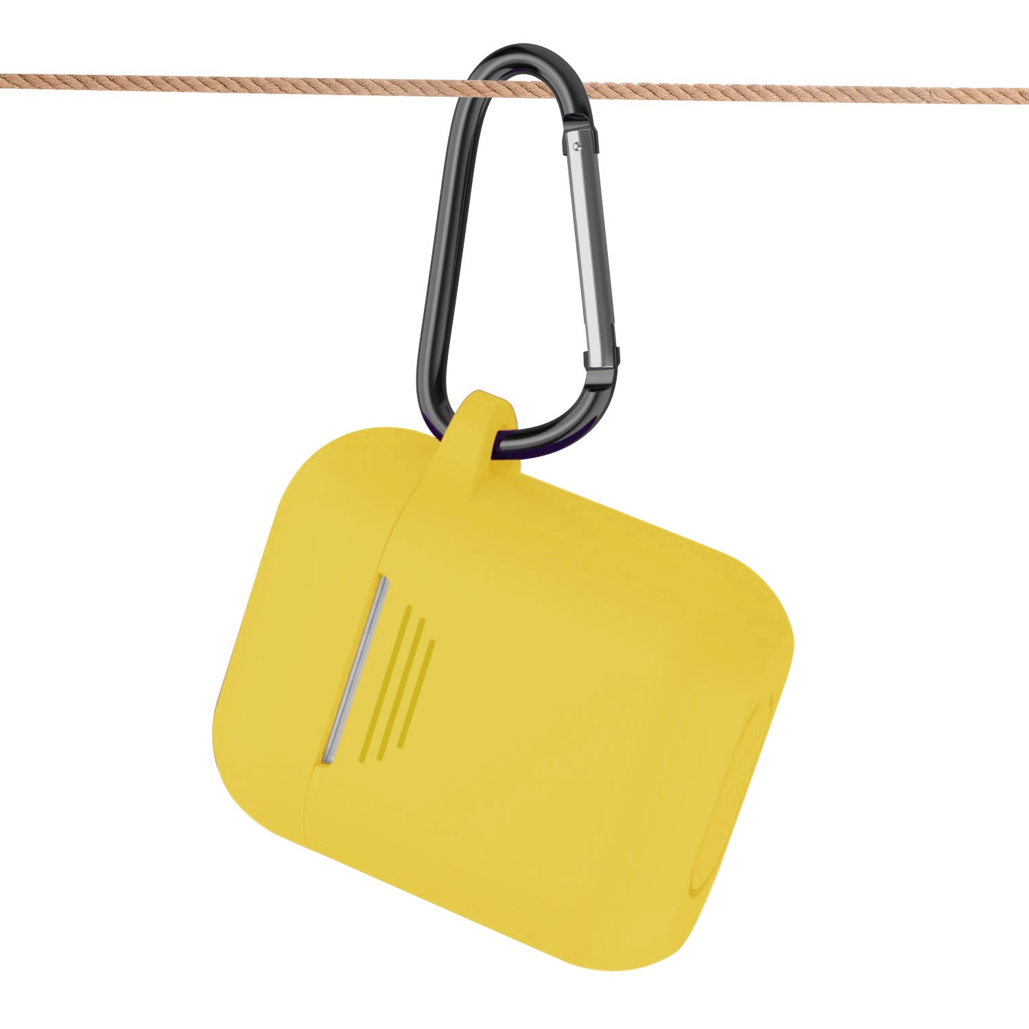 Silicone Case for Airpods in Yellow