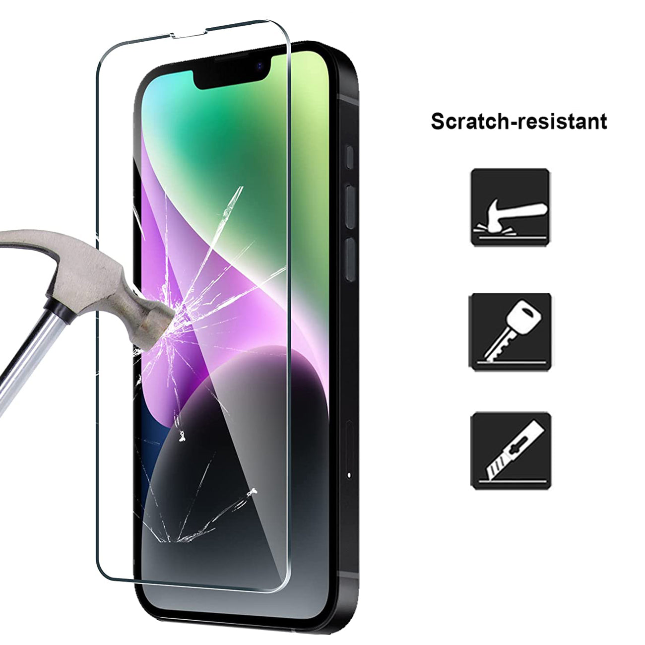 IPHONE 13 /IPHONE 13 PRO /IPH14 2.5D Super Durable Glass (24PCS)