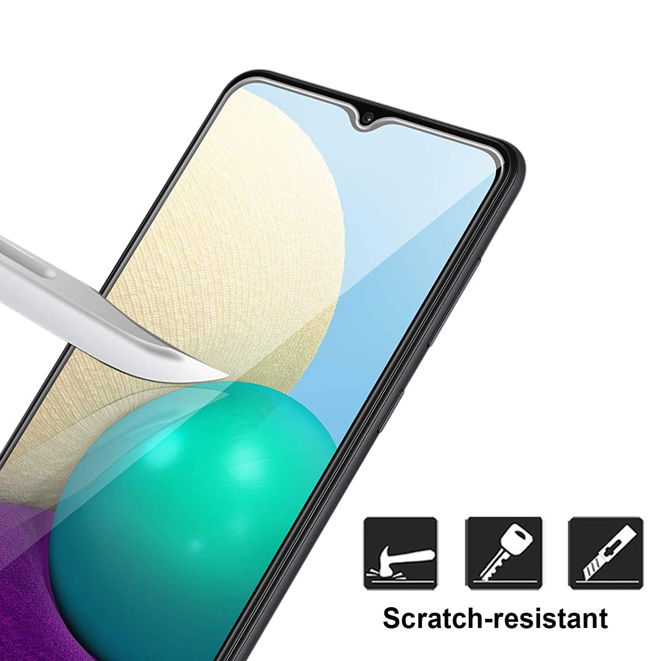 Glass Super Durable 2.5D Galaxy A02/ M02