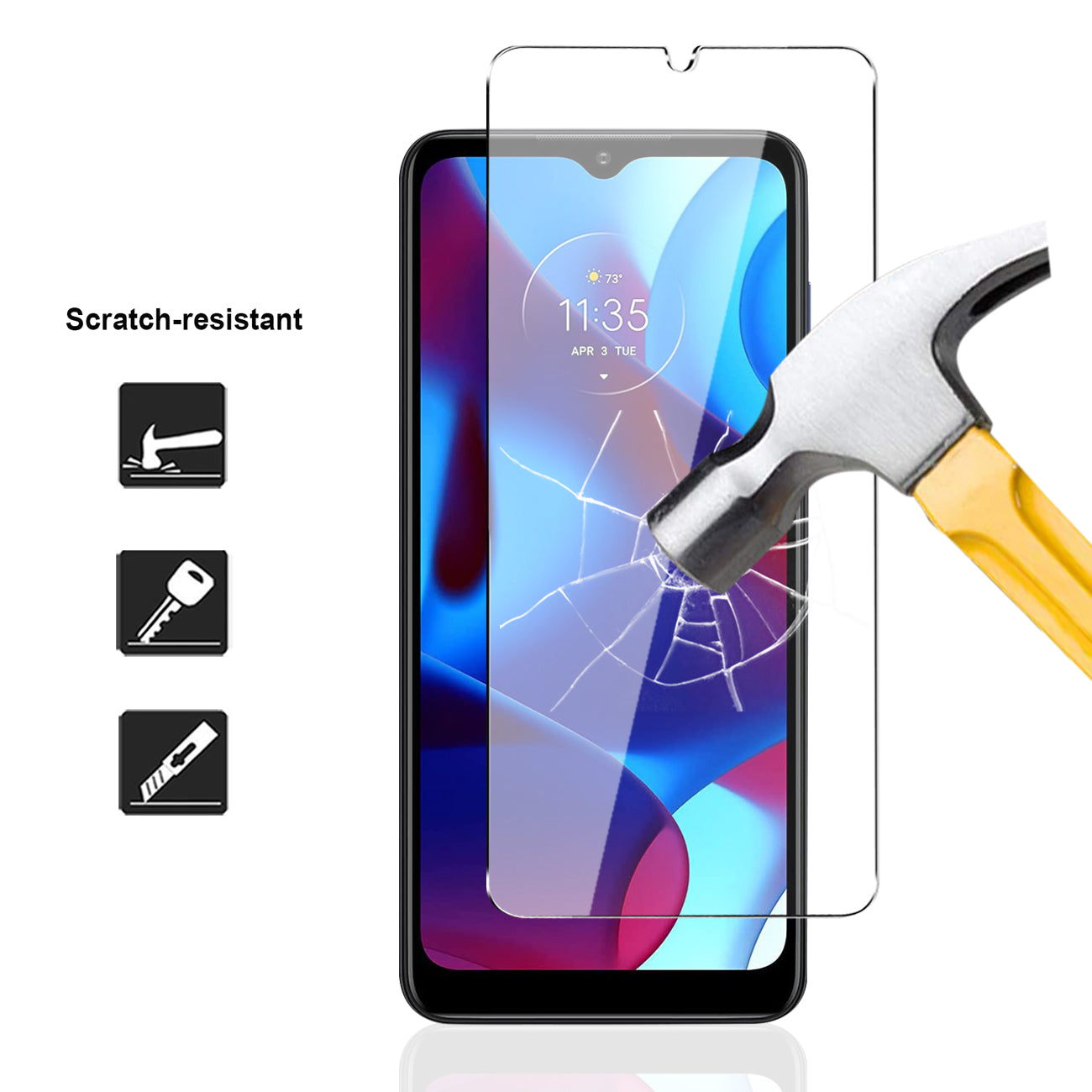 Glass Super Durable MOTO G Pure and Moto G Power 2022