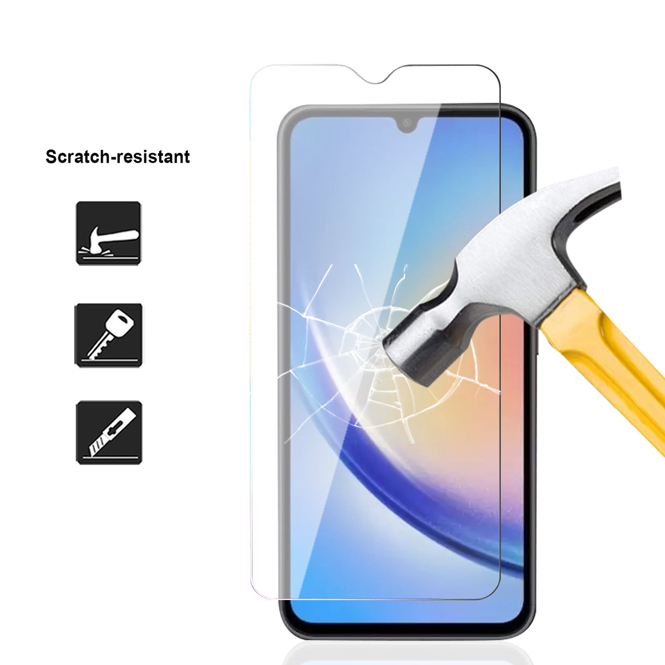 Samsung Galaxy A34 5G 2.5D Super Durable Glass