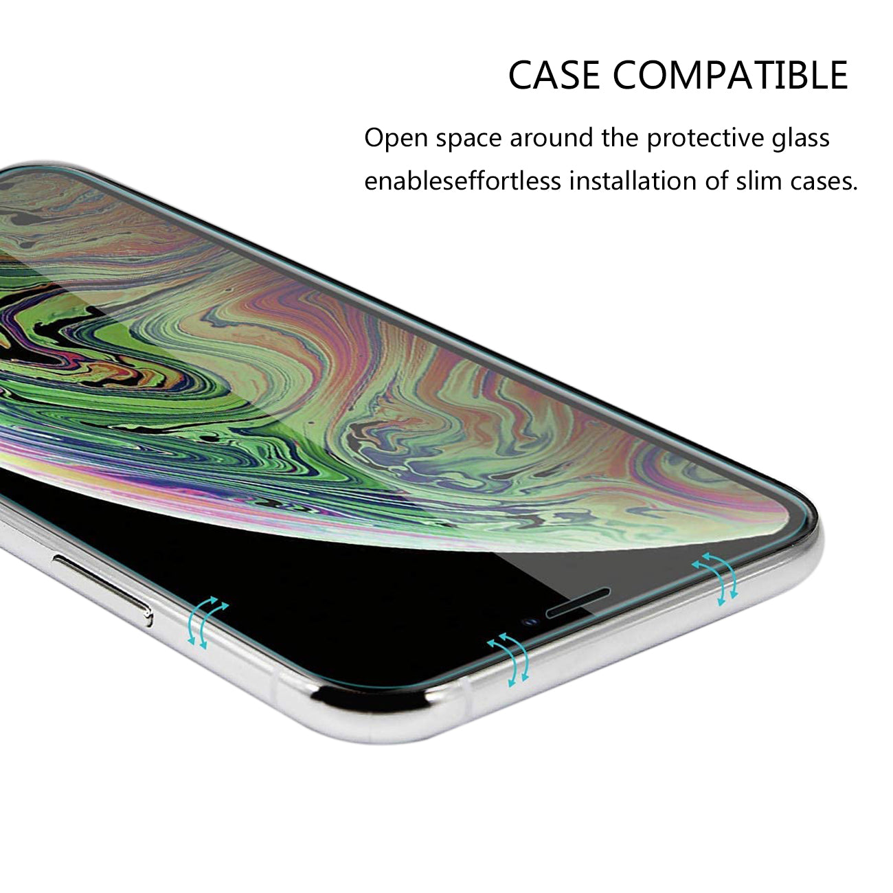 APPLE IPHONE XR 0.33MM 2.5D Super Durable Glass (10PCS)