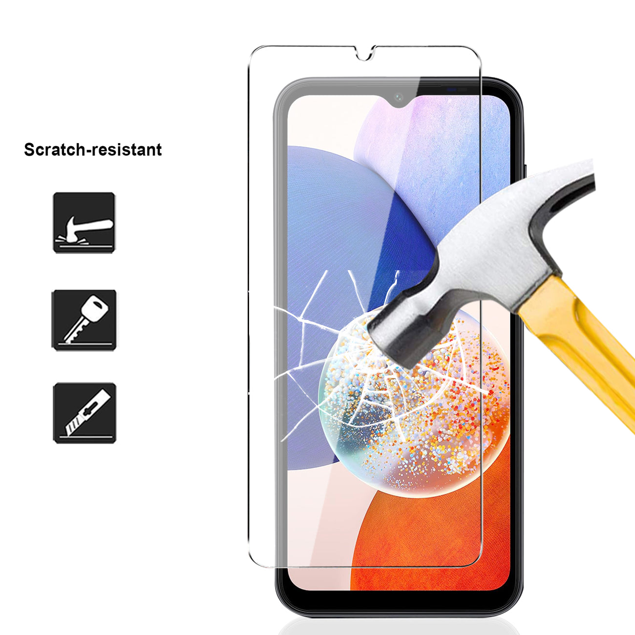 Samsung Galaxy A14 5G 2.5D Super Durable Glass