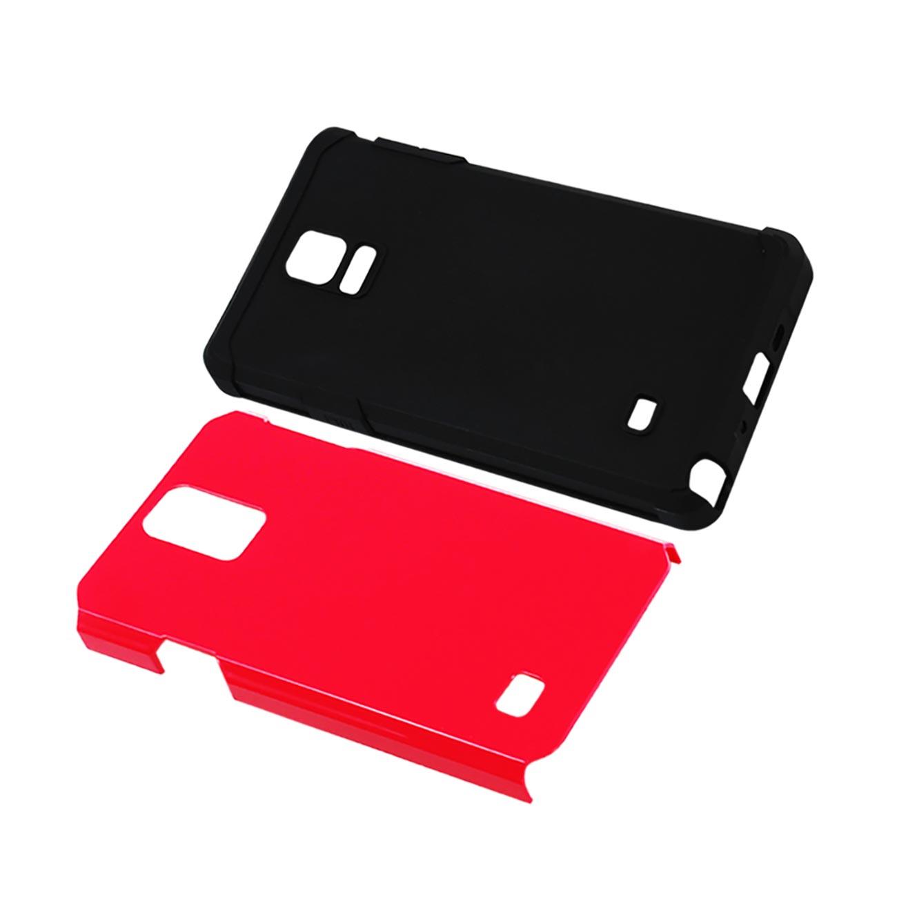 SAMSUNG GALAXY NOTE 4 SLIM ARMOR HYBRID TOUGH CASE IN HOT PINK