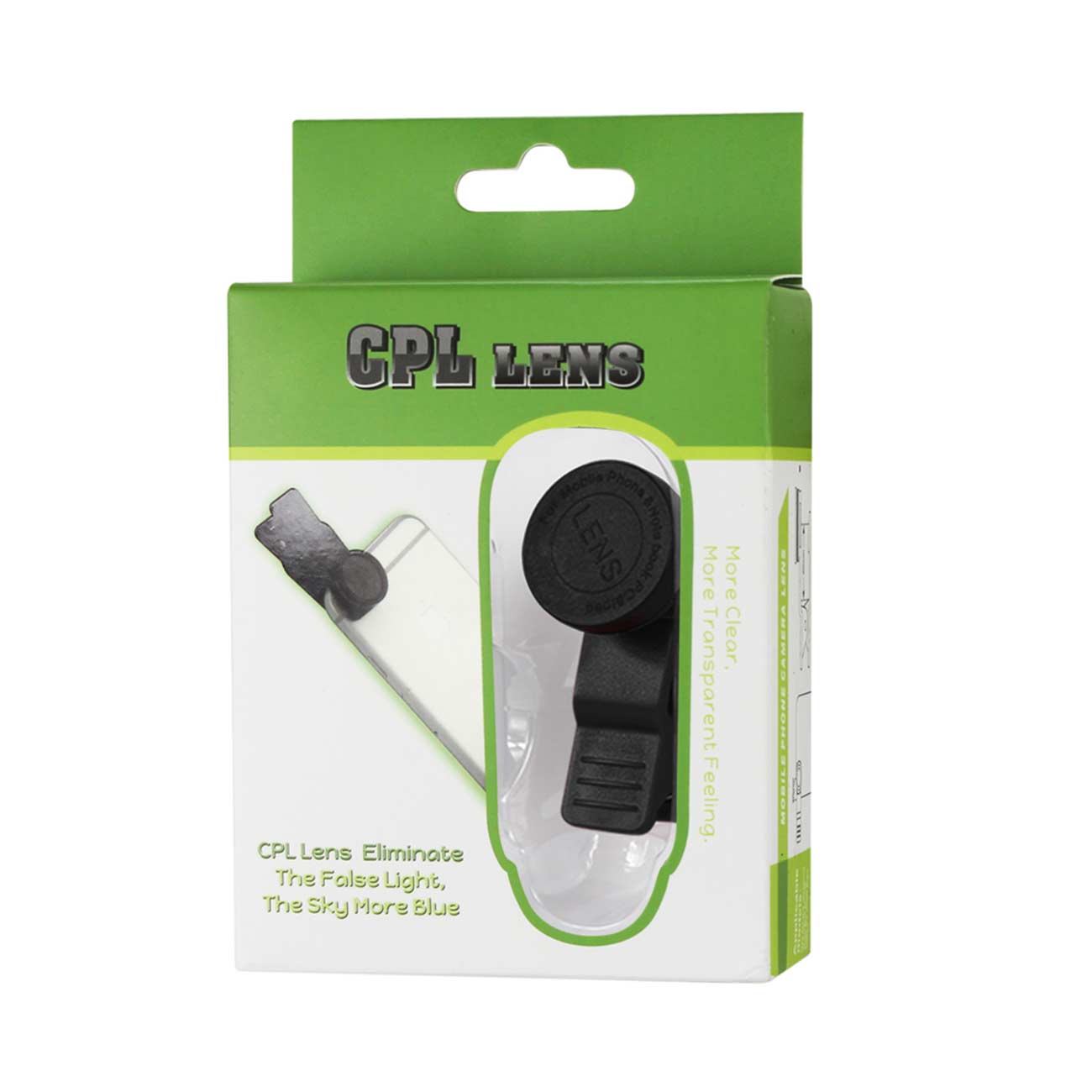 Circular Polarizer(Cpl) Lens Kit Black