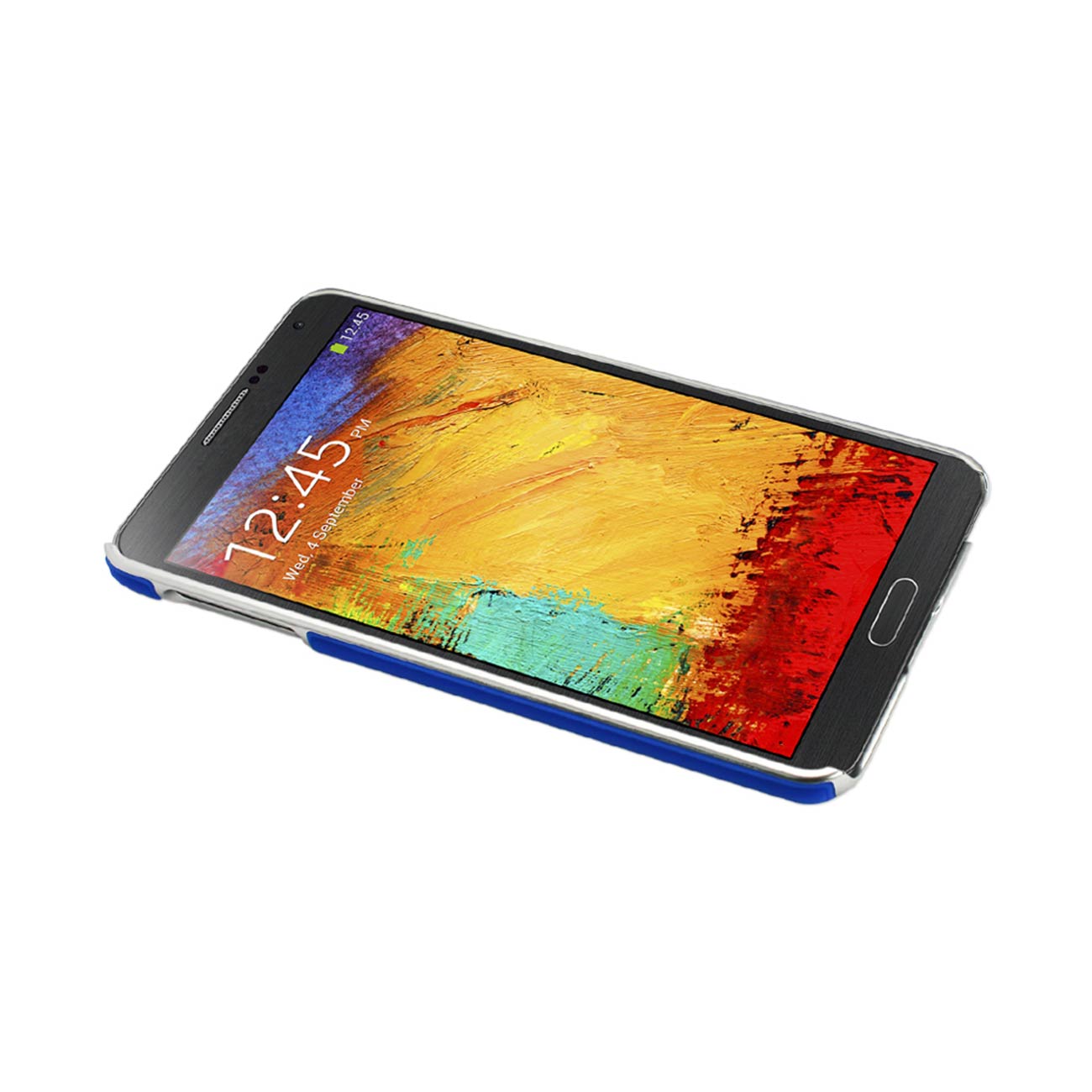 Samsung Galaxy Note 3 Bubble Metal Plated Case In Navy