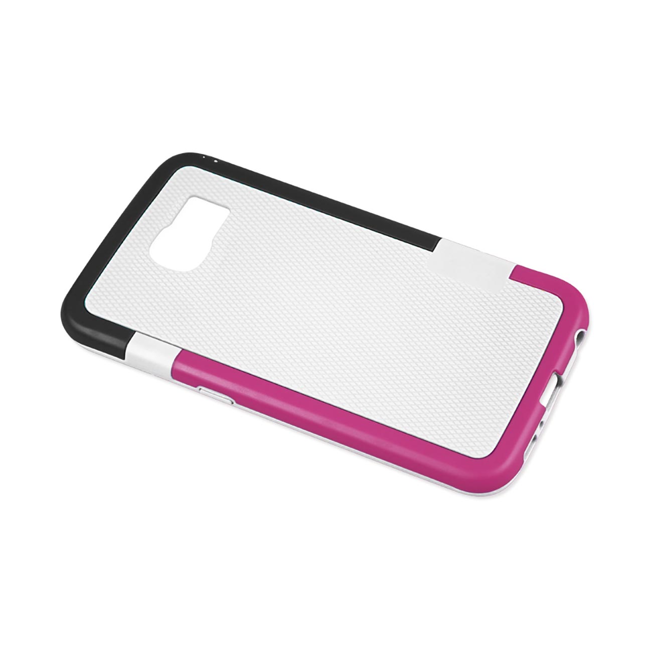Case Colorful Braid Samsung Galaxy S6 Edge White Color