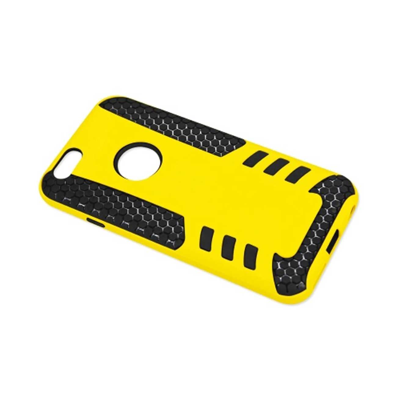 iPhone 6 Plus Hybrid Tire Case In Black Yellow