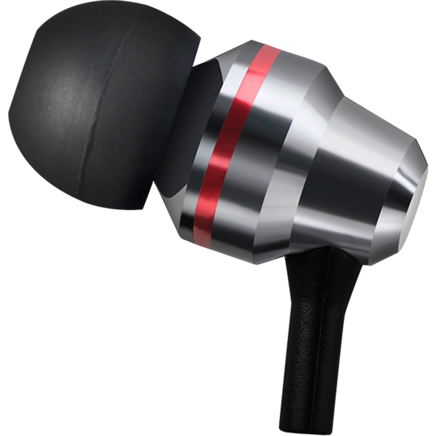 Headphones In-Ear Heavy Bass Noise Isolating With Mic Without Carrying Cases B800 Black Color