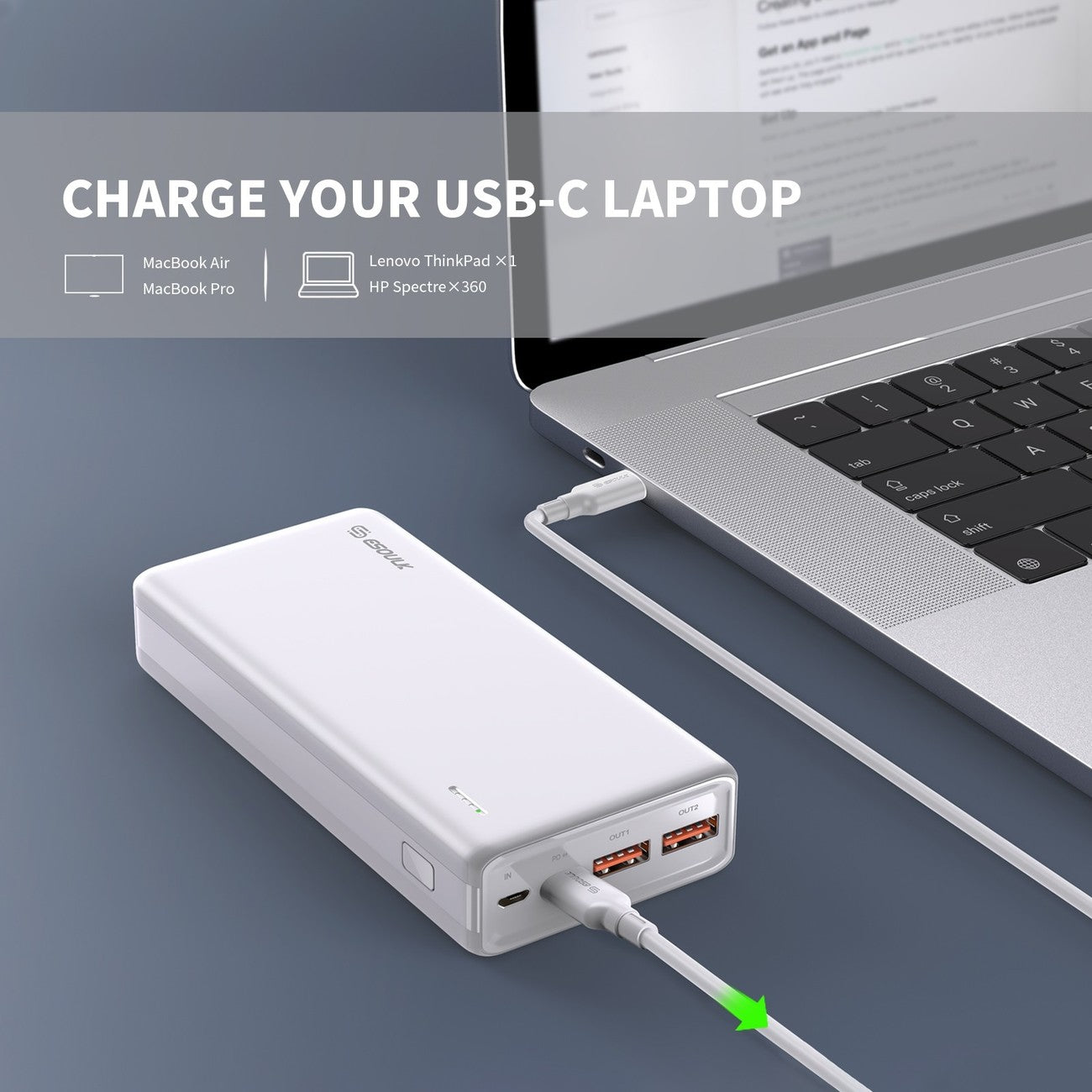 Power Bank PD+QC 20000mAh 22.5W