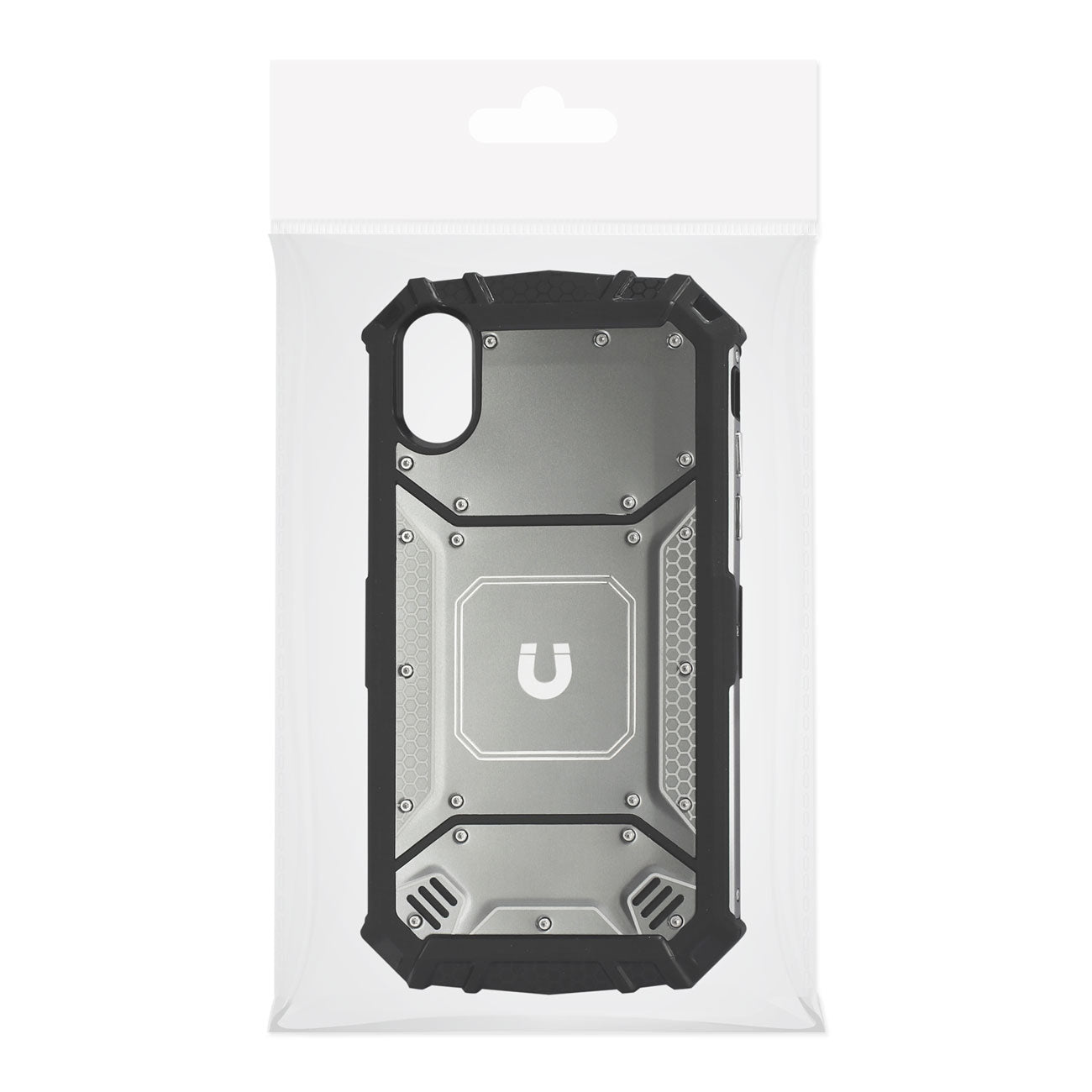 iPhone XS MAX Metallic Front Cover Case In Gary