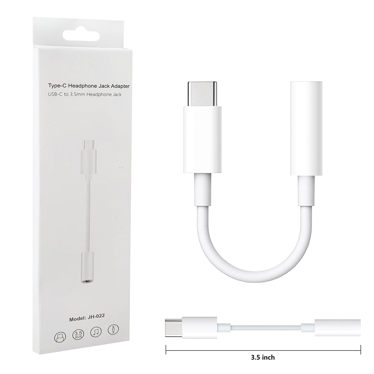 Jack Adapter Type-C Headphone 3.5mm