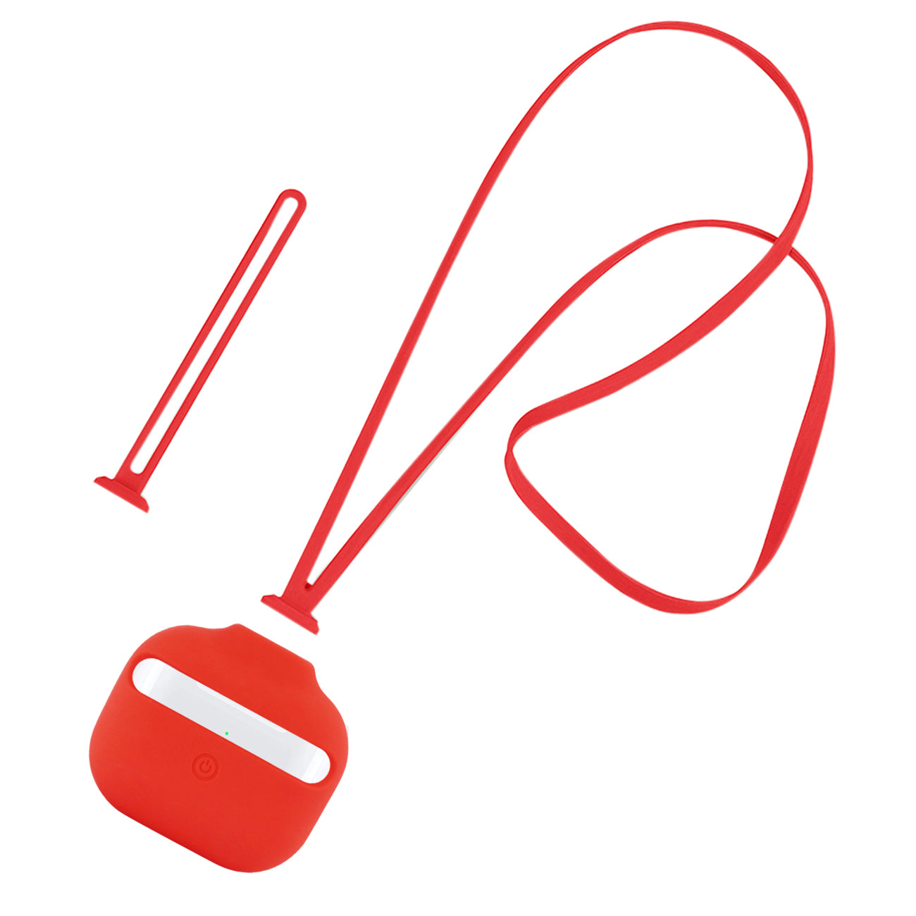Silicone Case for Airpods 3 in Red