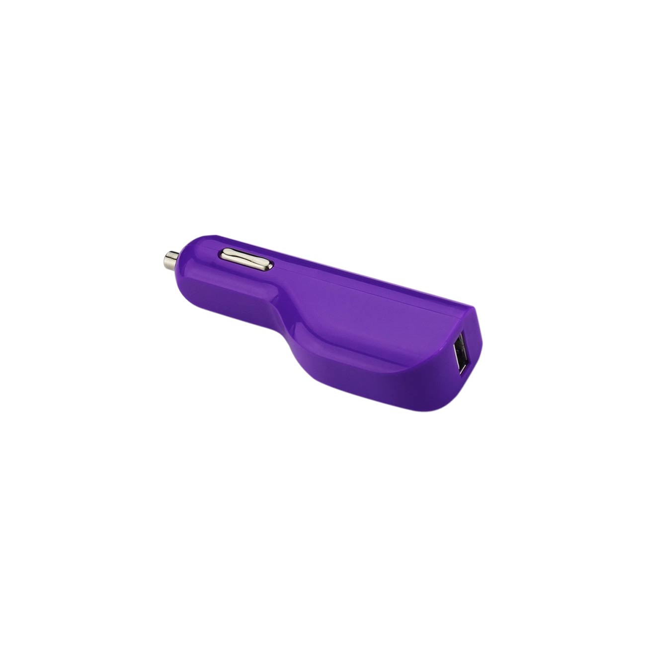Micro USB 1 AMP Car Charger In Purple