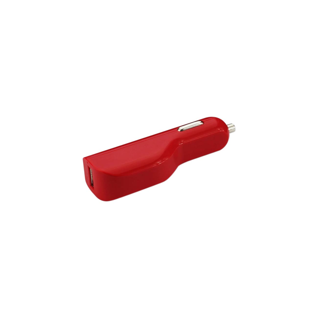 Micro USB 1 AMP Car Charger In Red