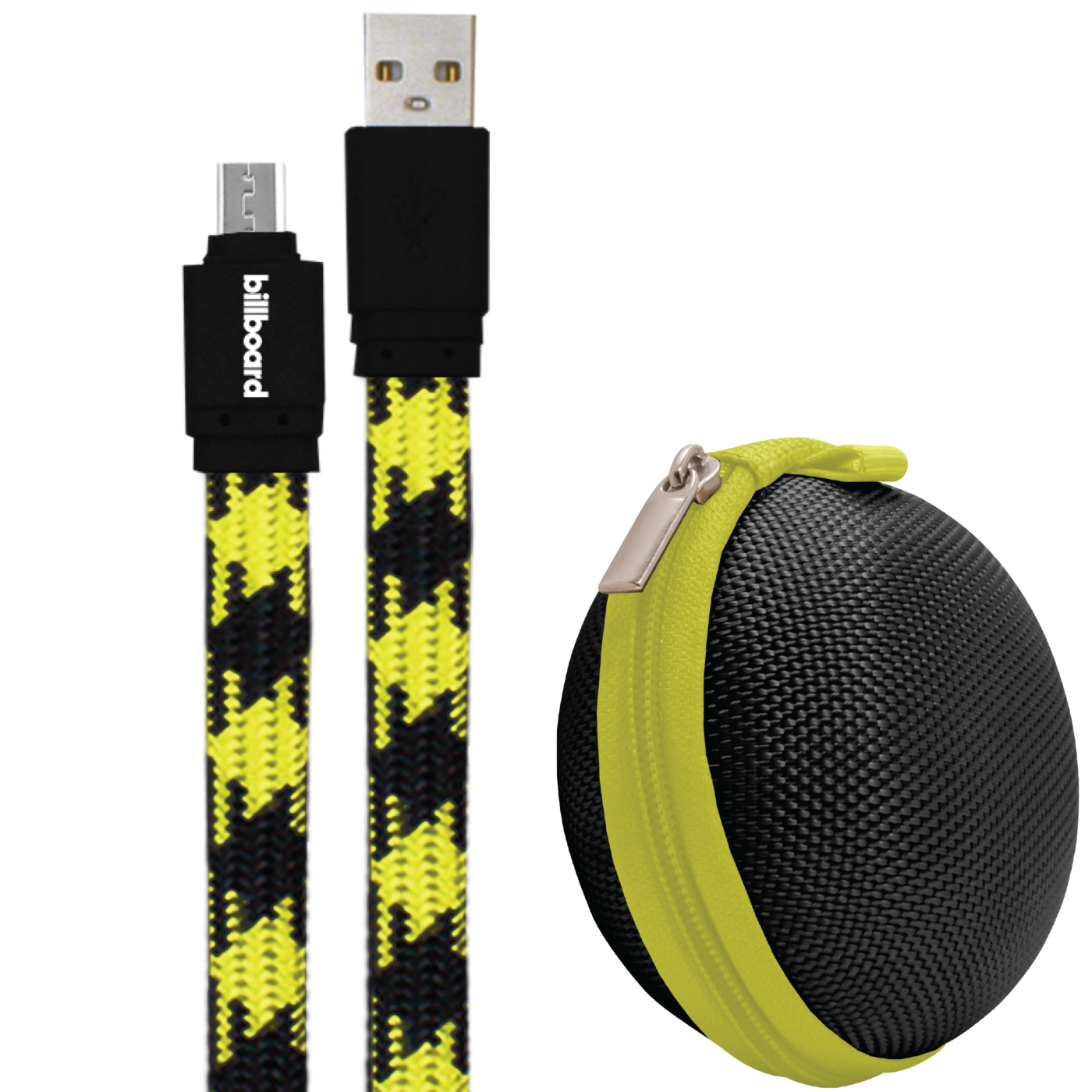 Cable Micro USB Sync & Charge 6' Yellow Color